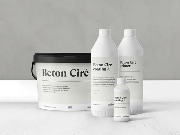 Beton Cire 12 Pastelgrijs pakket