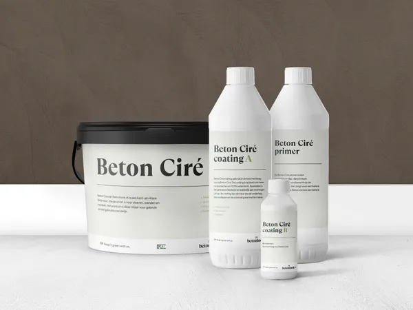 Beton Cire 31 Hazelnootbruin pakket
